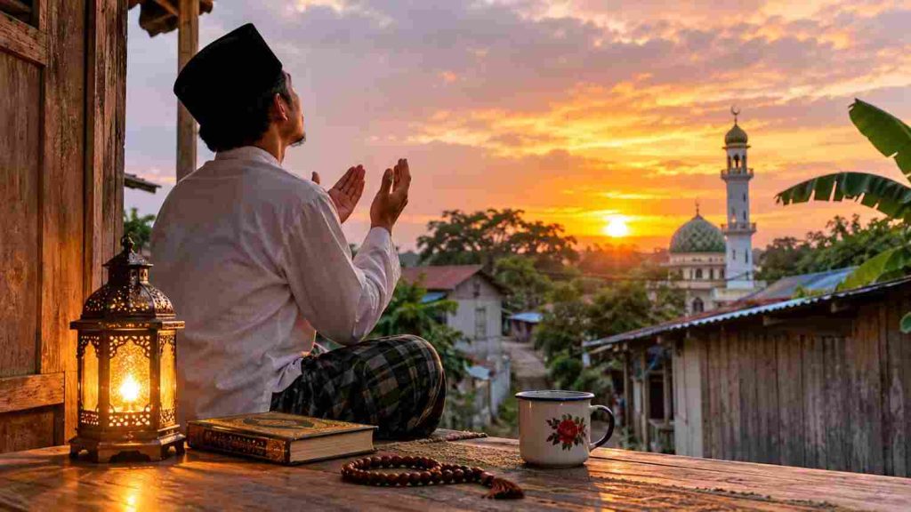 Doa Senja di Beranda Masjid-50kb