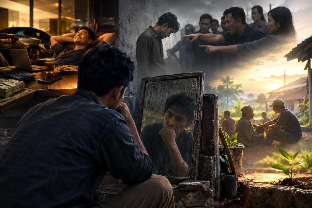 Refleksi Diri di Tengah Kontras Kehidupan-100kb